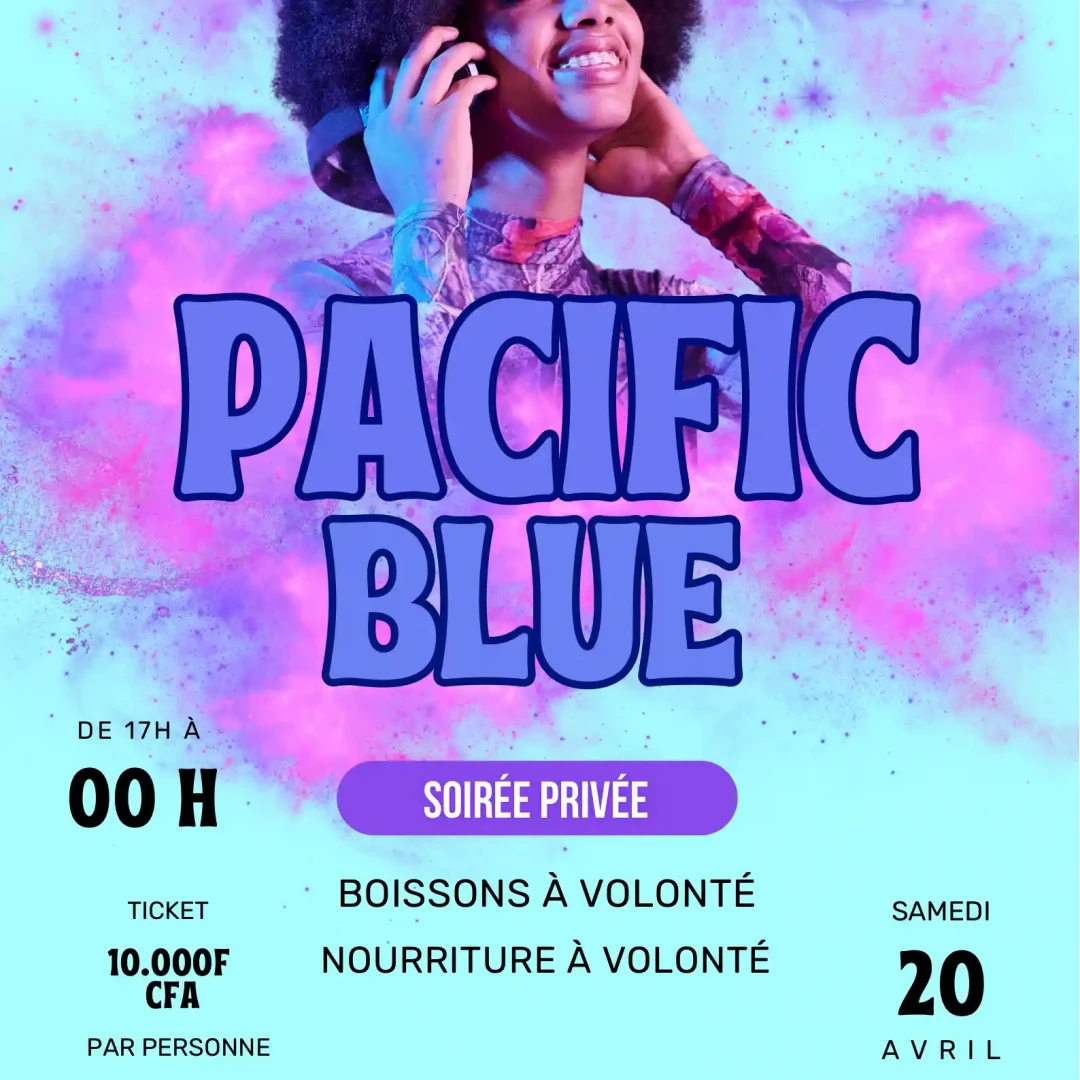Affiche PACIFIC BLUE