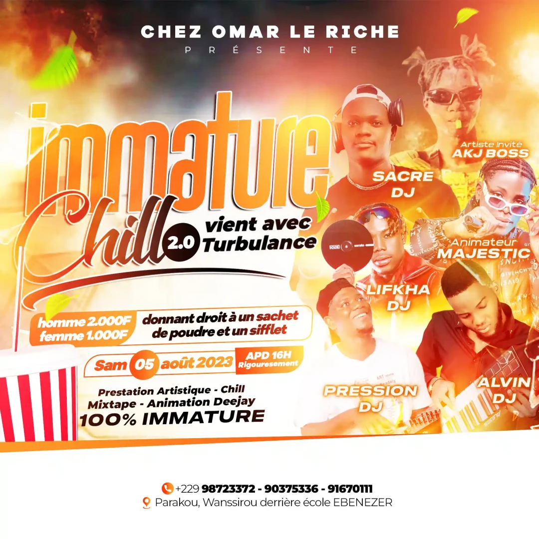 Affiche Immature chill 02