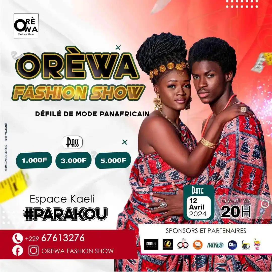 Affiche OREWA FASHION SHOW