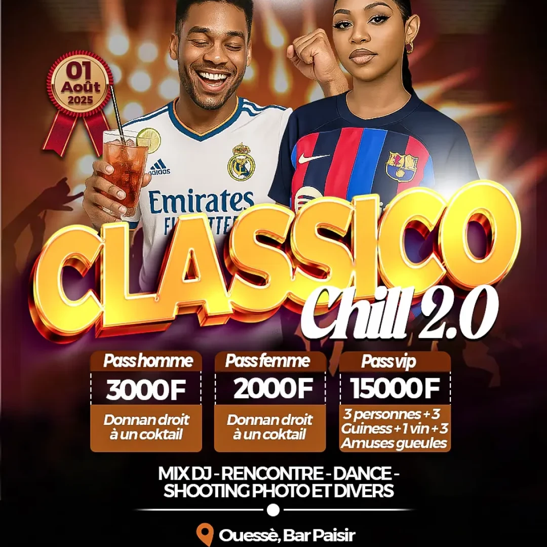 Affiche CHILL CLASSICO 2.0