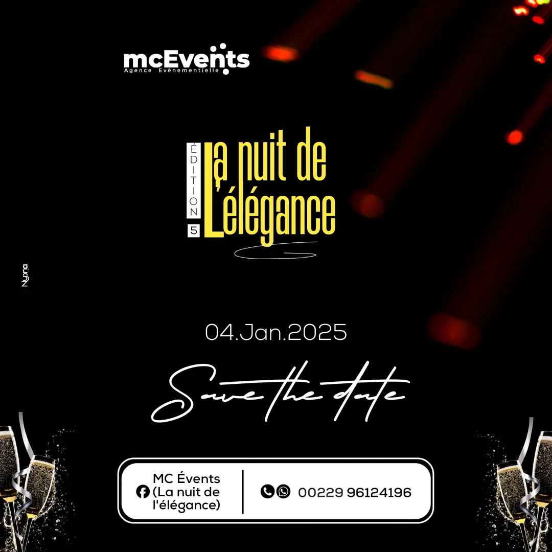 Affiche LA NUIT DE L'ÉLÉGANCE
