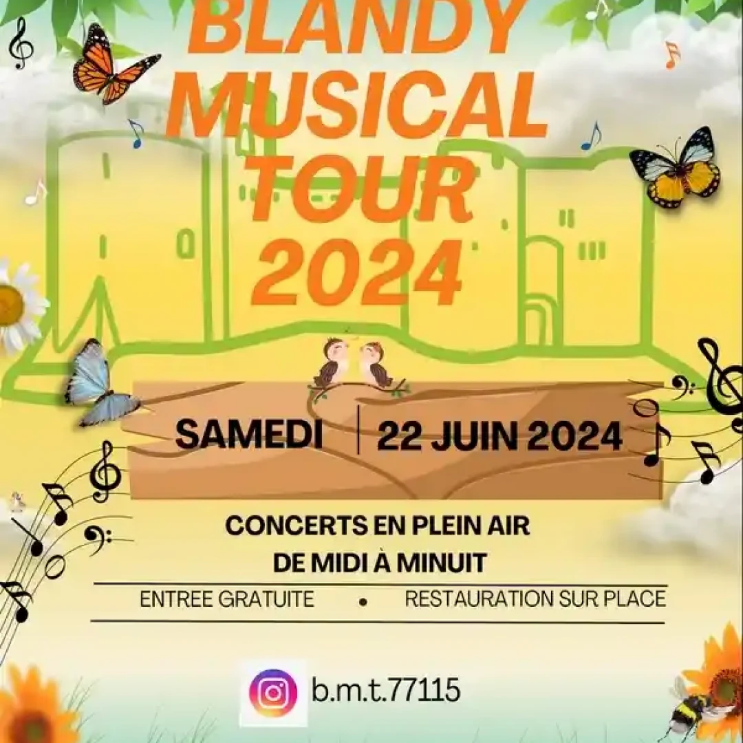 Affiche BMT - Blandy Musical tour 2024
