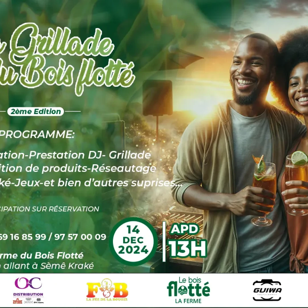 Affiche LA GRILLADE DU BOIS FLOTTÉ