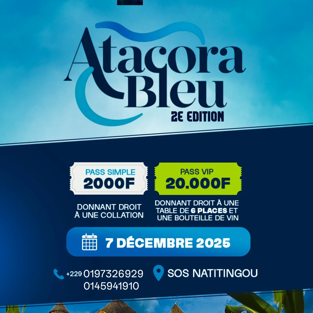 Affiche Atacora Bleu (2e Edition)