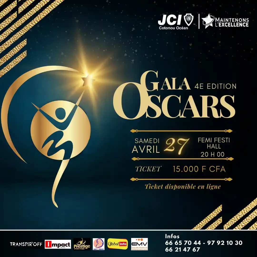Affiche 4e Edition | Gala des Oscars