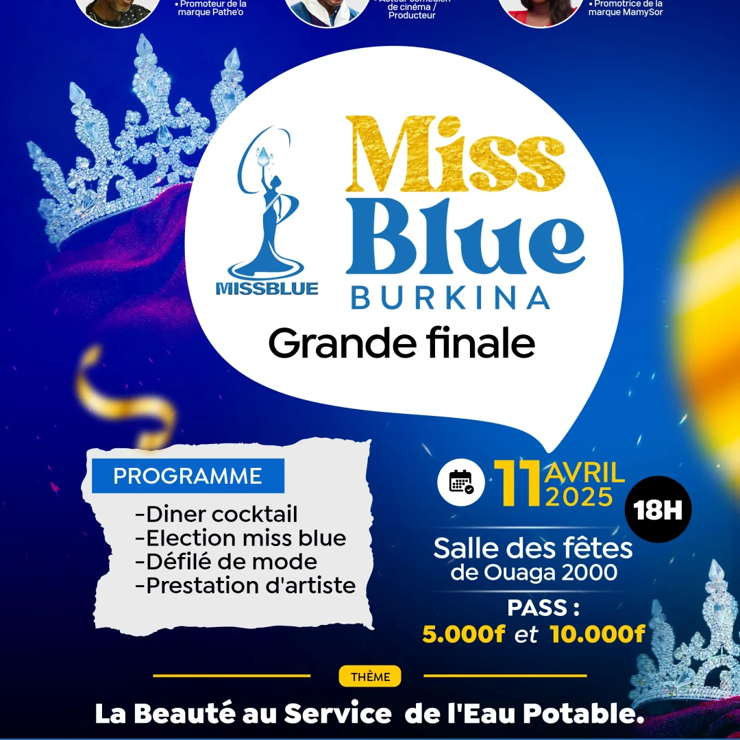 Affiche Miss blue