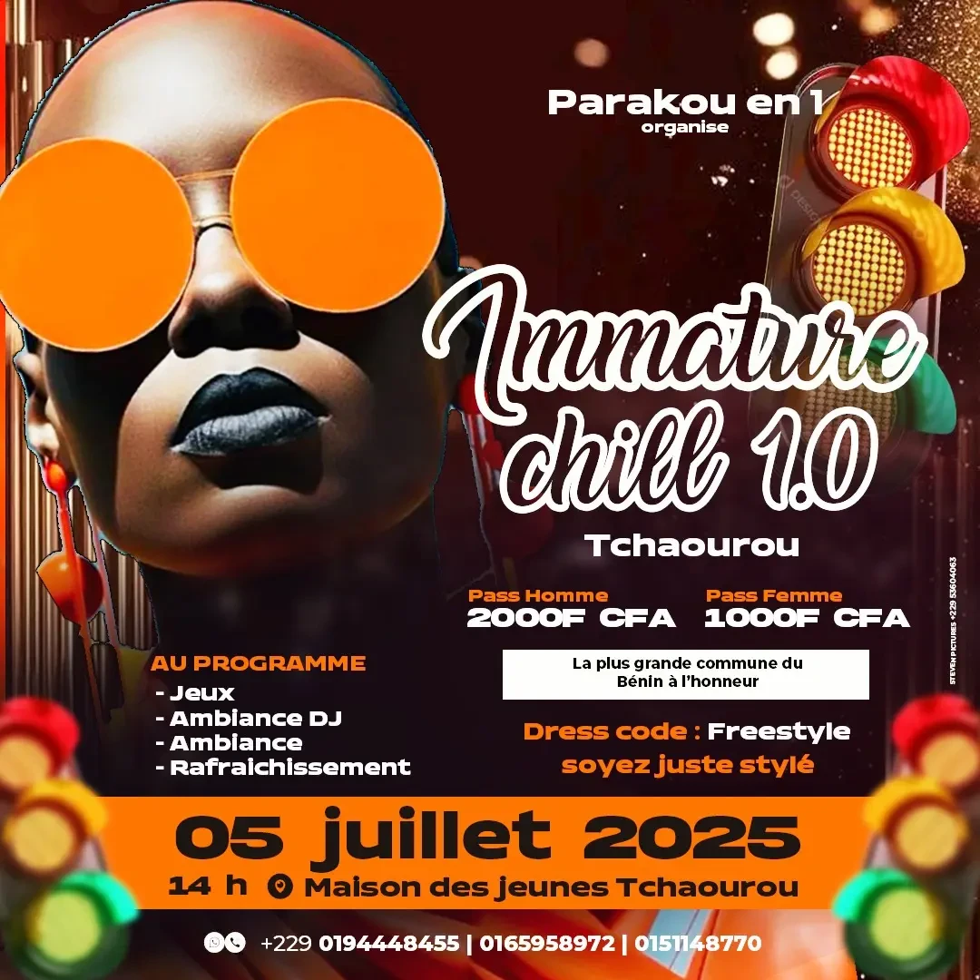 Affiche Immature Chill 1.0 - Tchaourou