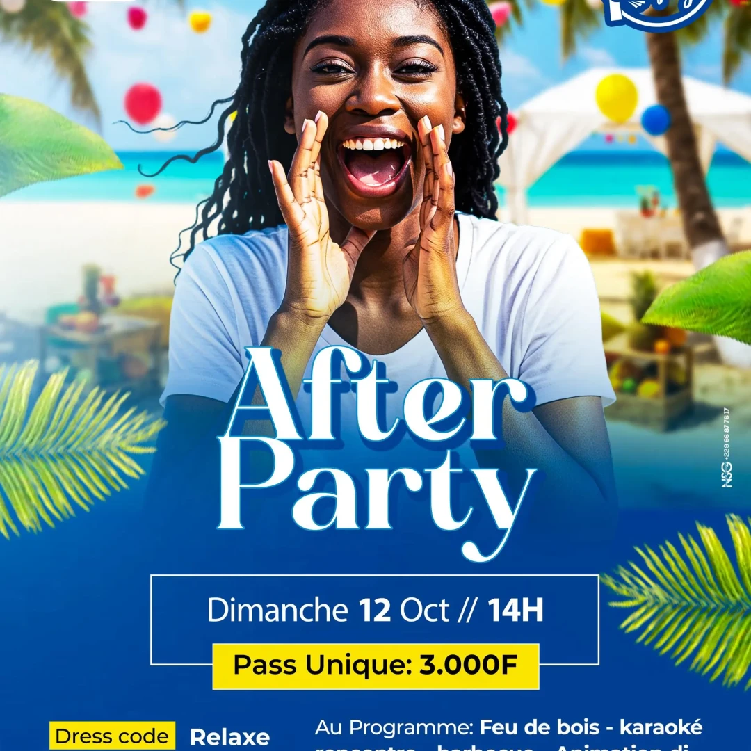 Affiche After Party - Détente à la Campagne