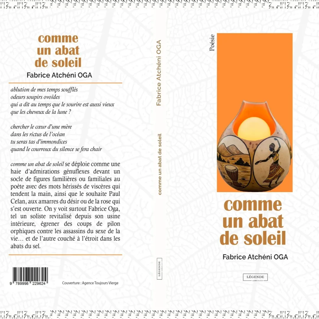 Affiche Pré-vente du Livre ''comme un abat de soleil''