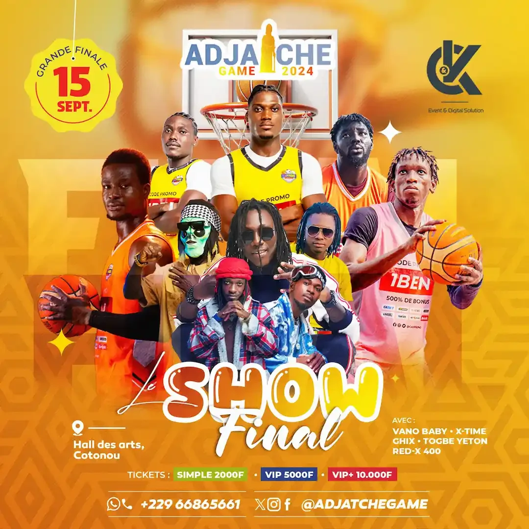 Affiche ADJATCHE GAME 2024 - Grande finale