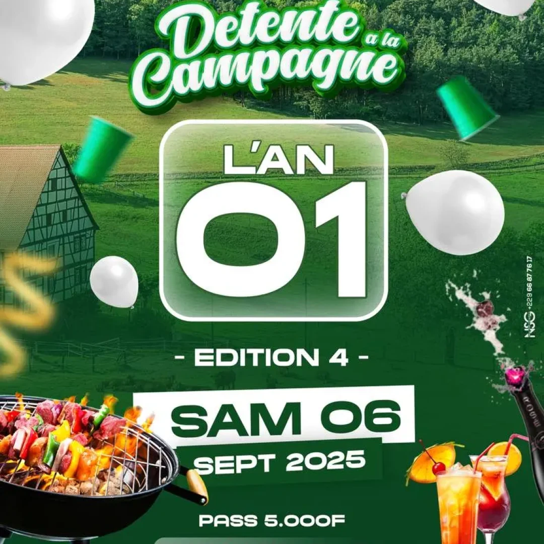 Affiche Détente à la Campagne - 4ème Édition