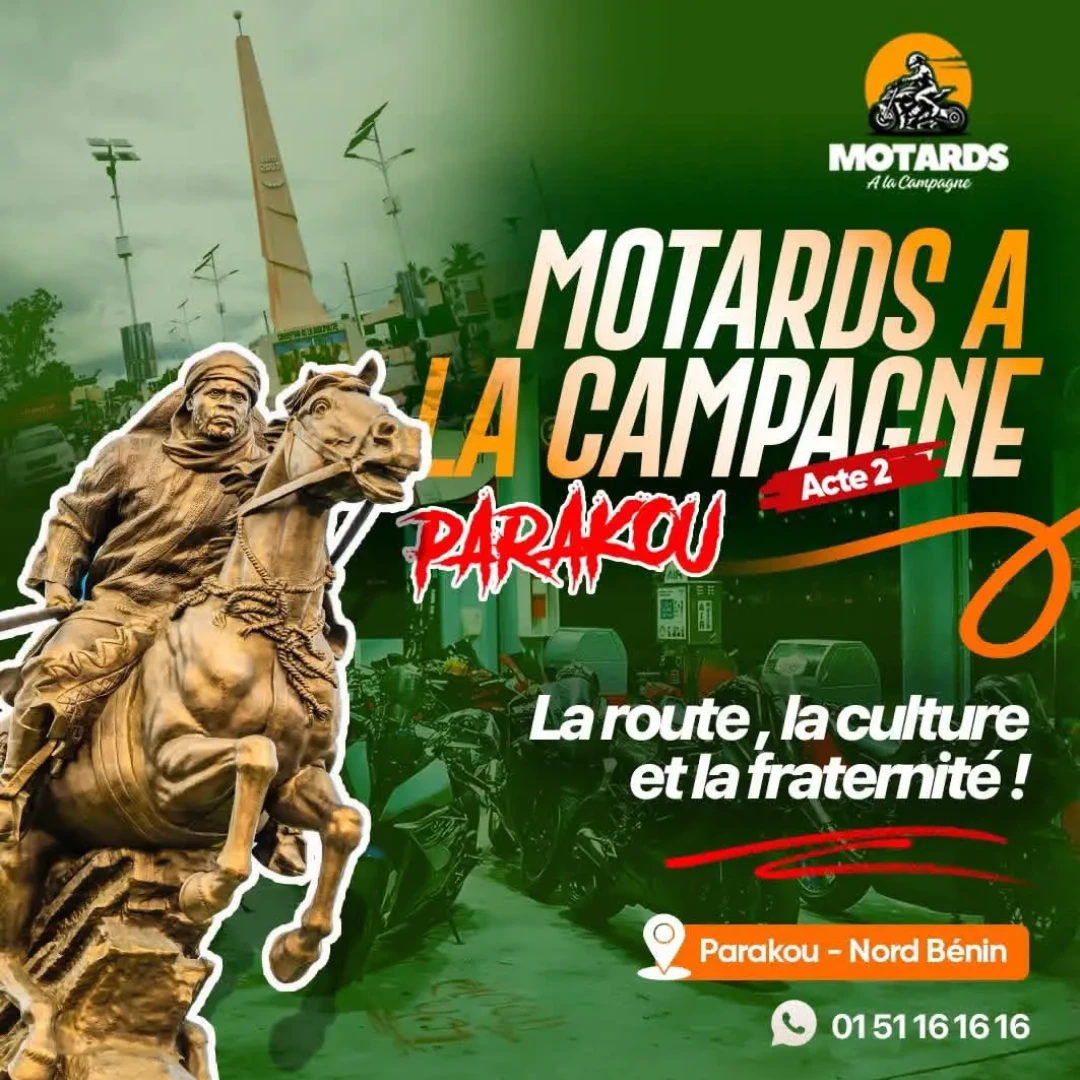 Affiche Motards à la Campagne (Ticket pour les non motards)