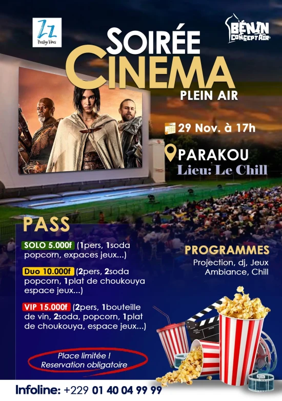 Soirée cinéma plein air