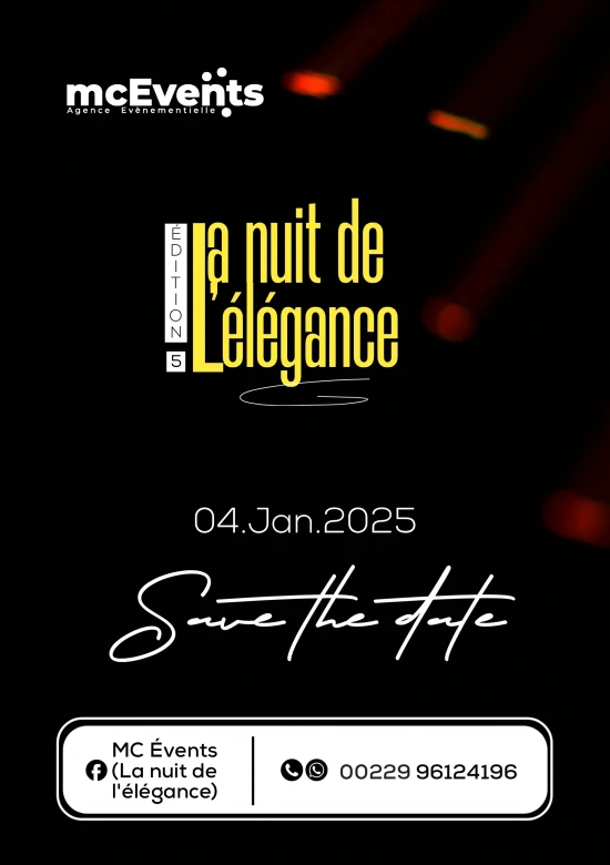 LA NUIT DE L'ÉLÉGANCE