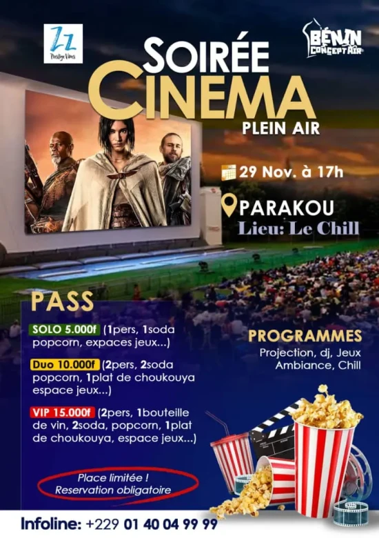 Soirée cinéma plein air