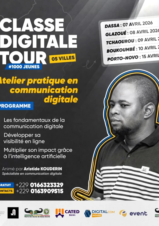 CLASSE DIGITALE TOUR – ÉDITION 1