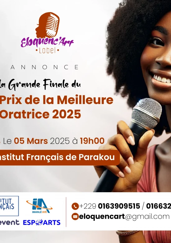 Grande Finale Prix de la Meilleure Oratrice 2025