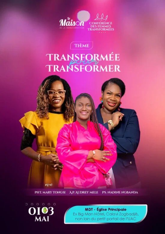 CONFERENCE DES FEMMES TRANSFORMEES