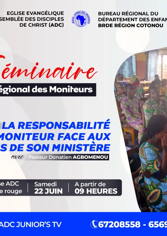 Séminaire Régional des Moniteurs