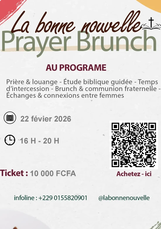 La Bonne Nouvelle : Prayer Brunch pour femmes chrétiennes