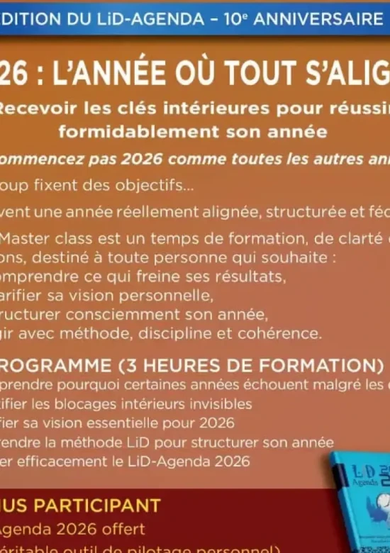 MasterClass Horizon Succès 2026
