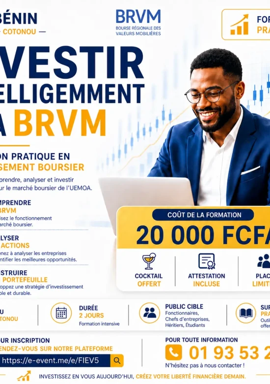 FORMATION PRATIQUE — INVESTIR INTELLIGEMMENT À LA BRVM
