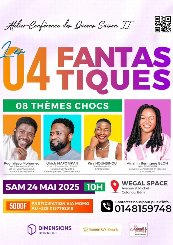 Les 04 Fantastiques- Atelier Conférence des Queens Saison II