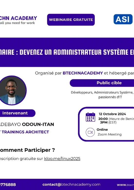 Séminaires Linux administrateur
