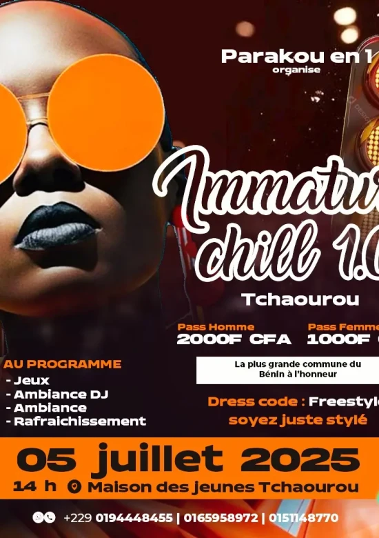 Immature Chill 1.0 - Tchaourou