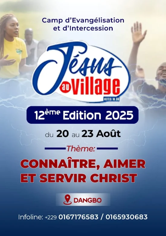 Camps JESUS au VILLAGE 2025