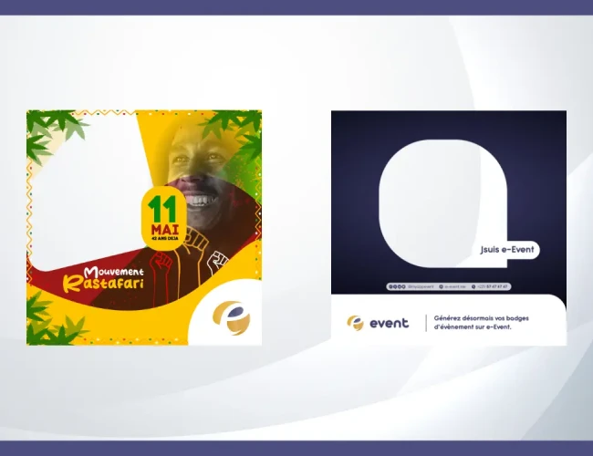 Générez vos badges personnalisés pour les événements avec e-Event