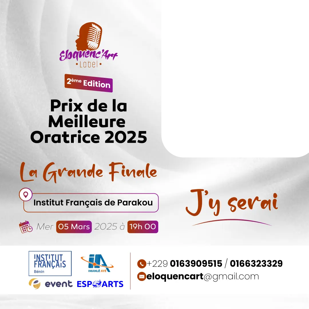 Grande Finale Prix de la Meilleure Oratrice 2025