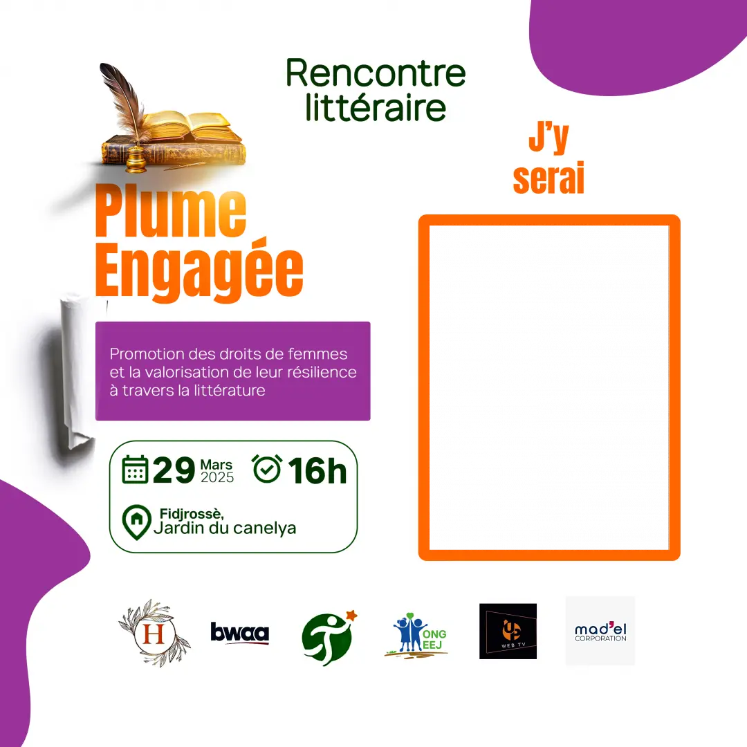 Rencontre littéraire : Plume engagée