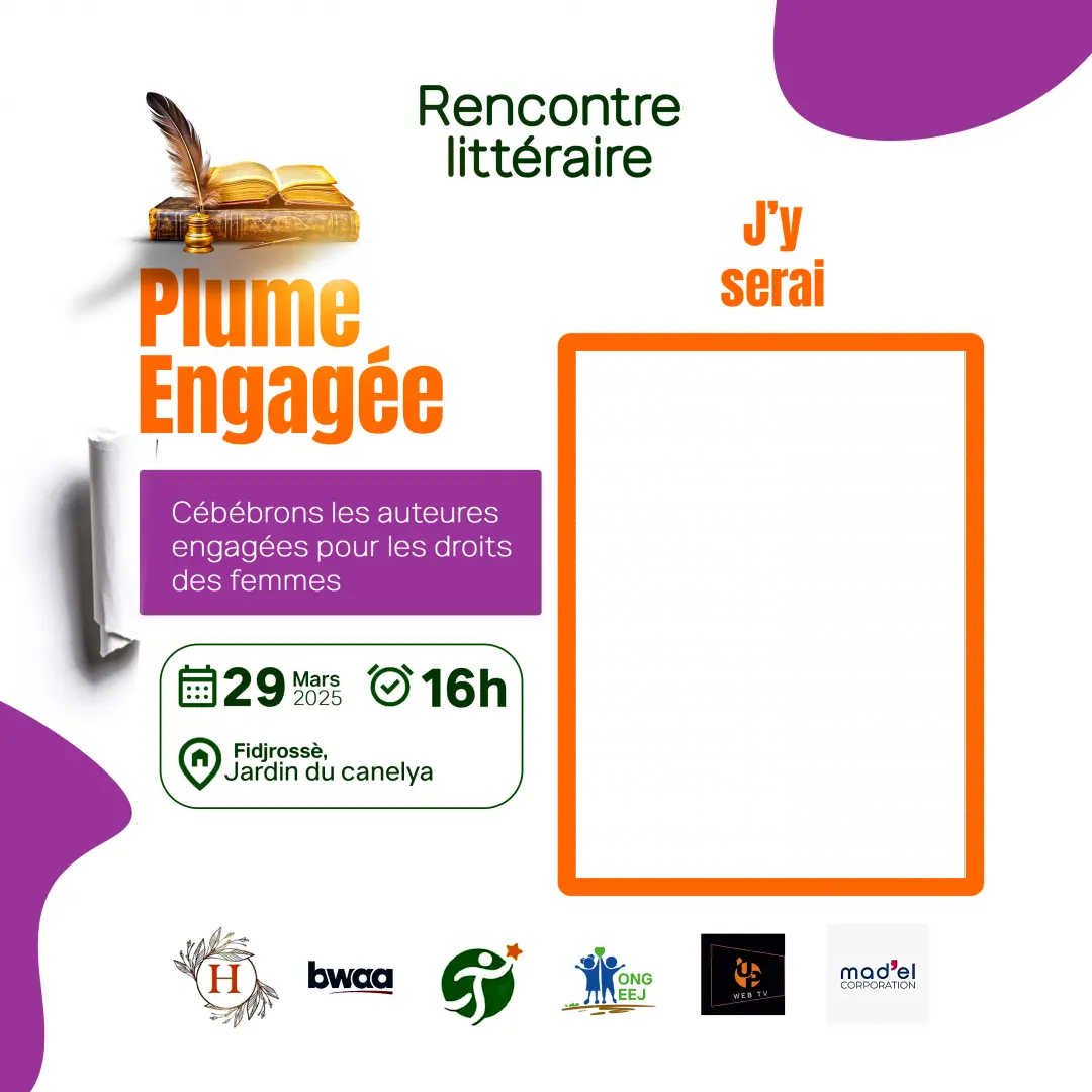 Rencontre littéraire PLUME ENGAGÉE