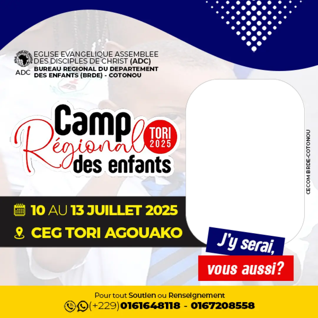 Camp Régional des Enfants Tori 2025