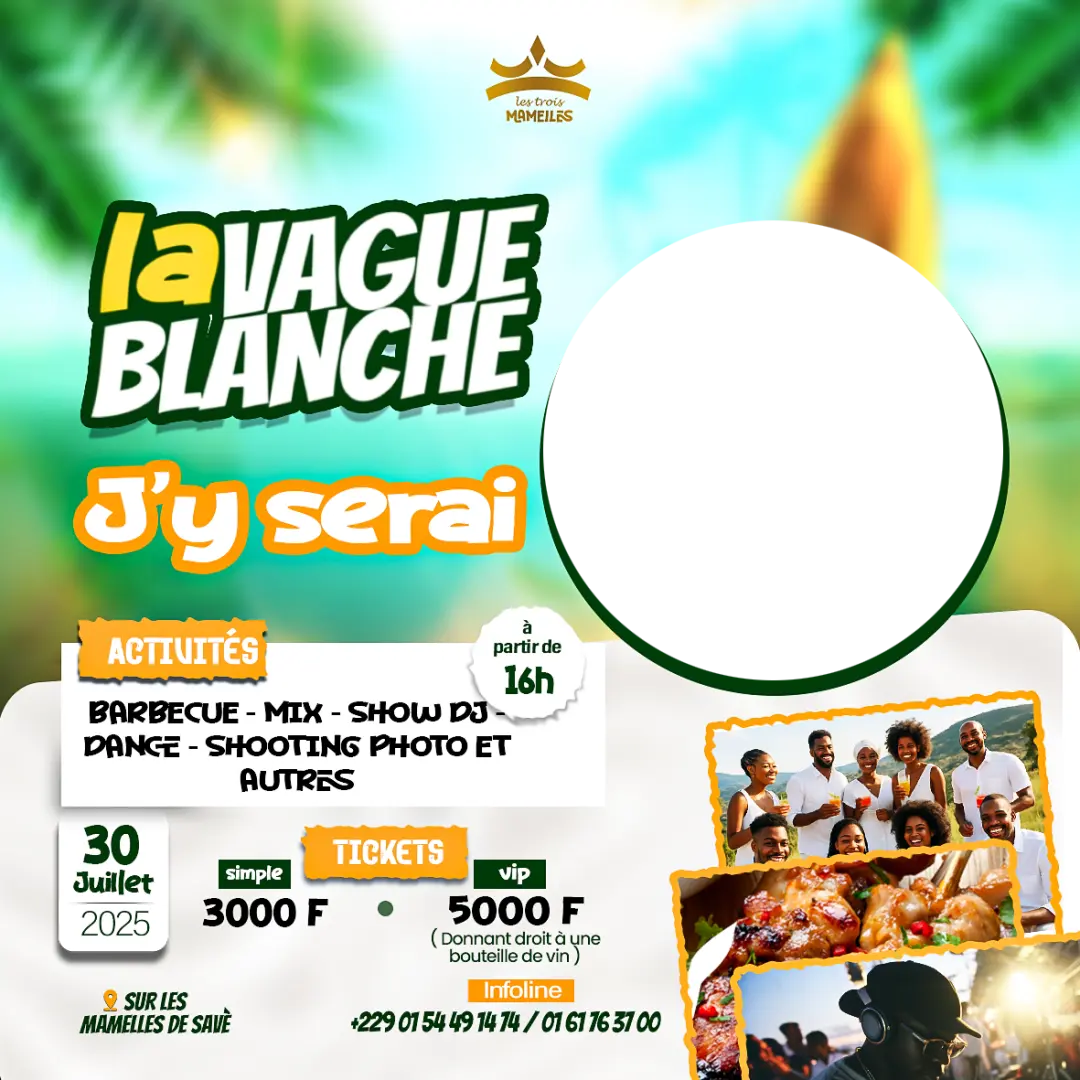 Vague des 3 mamelles ( Vague blanche )