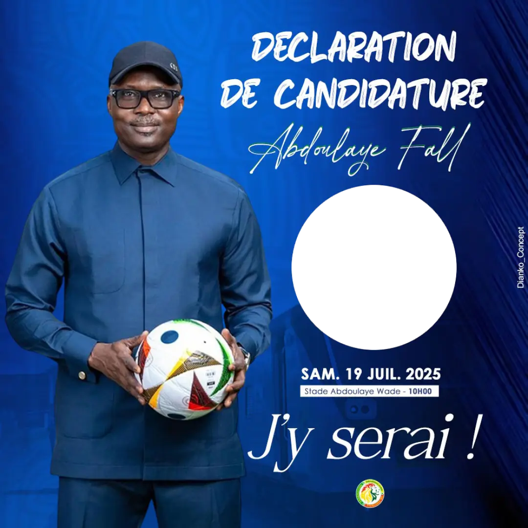 DECLARATION CANDIDATURE ABDOULAYE FALL
