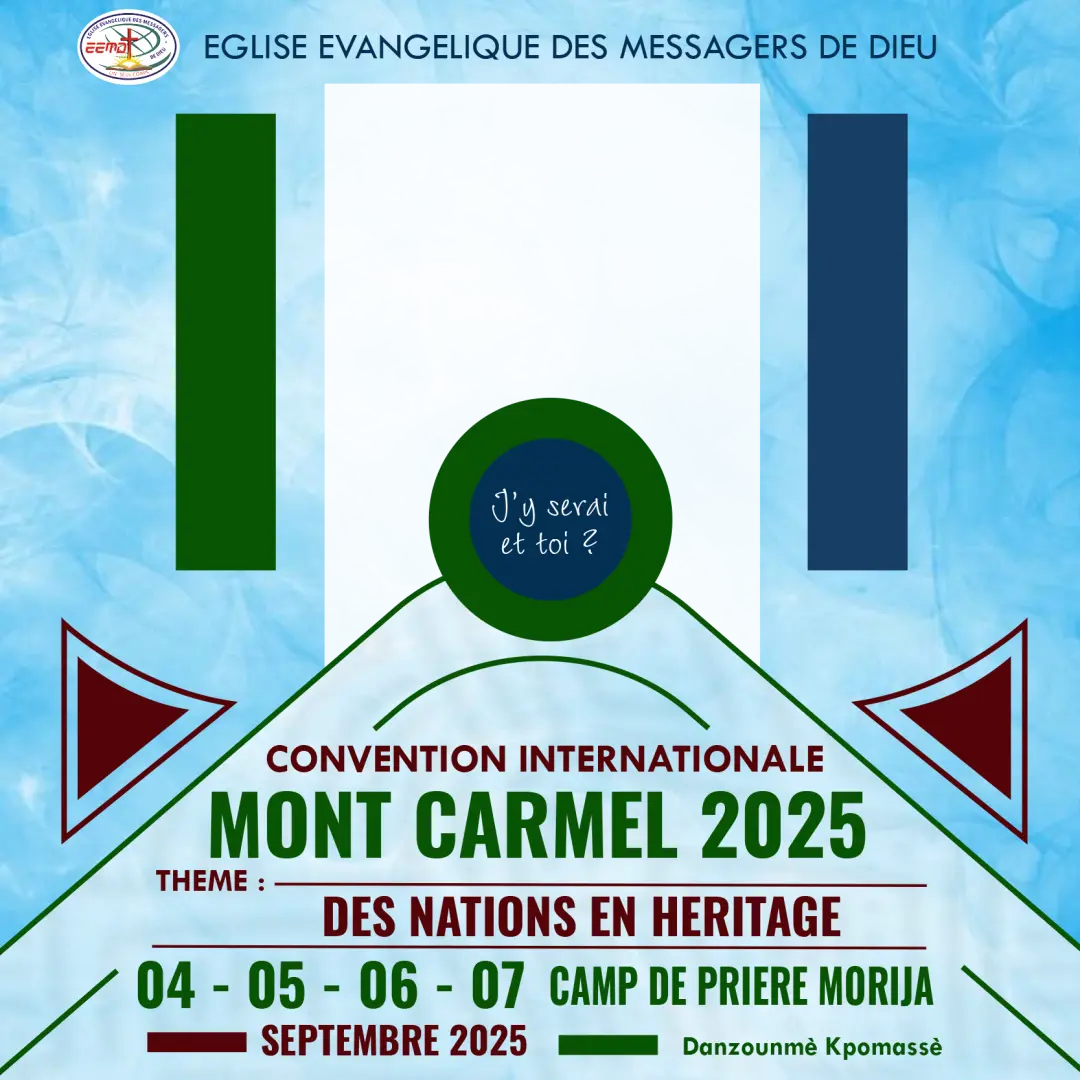 Badge officiel Mont Carmel 2025