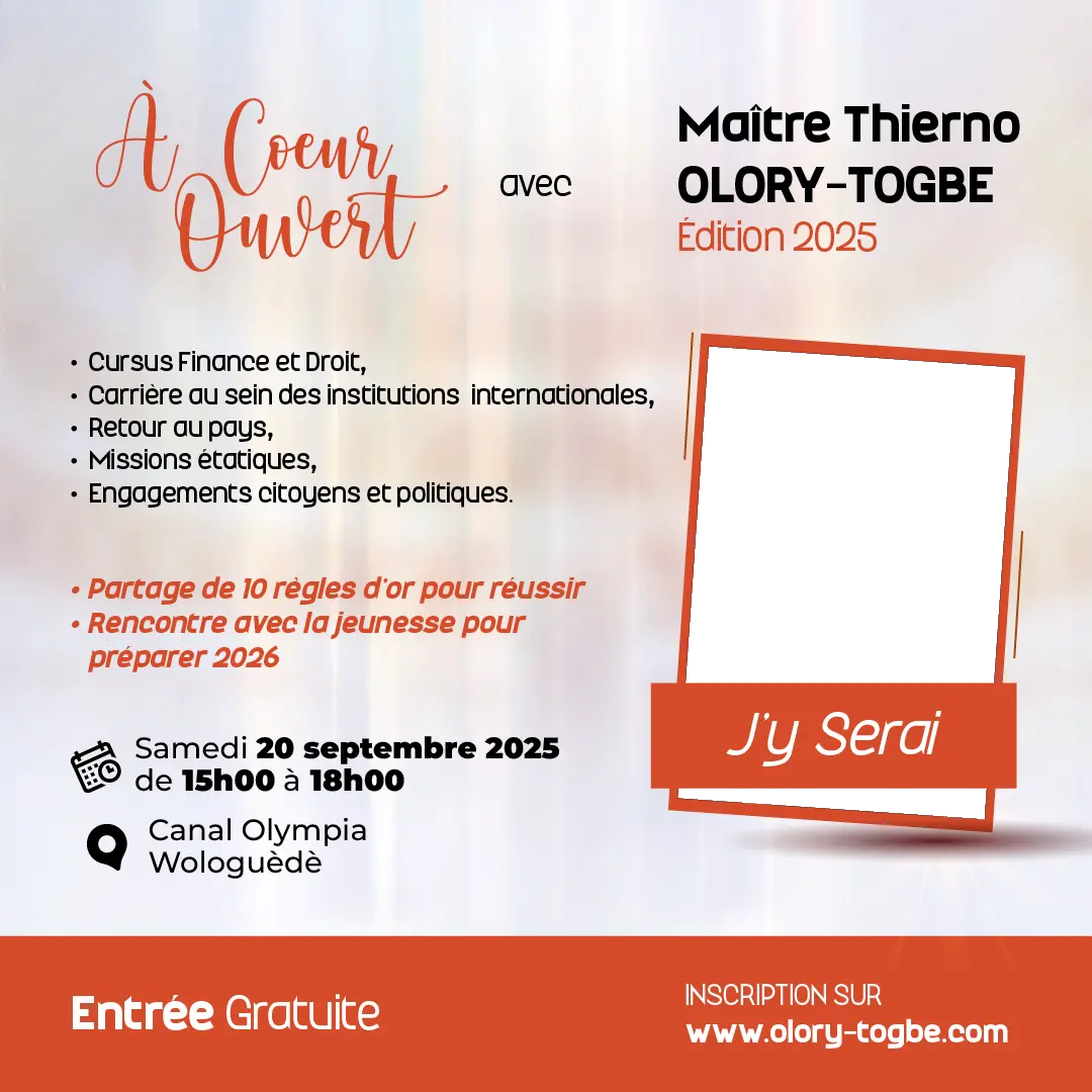 A Coeur Ouvert avec Maître Thierno OLORY TOGBE