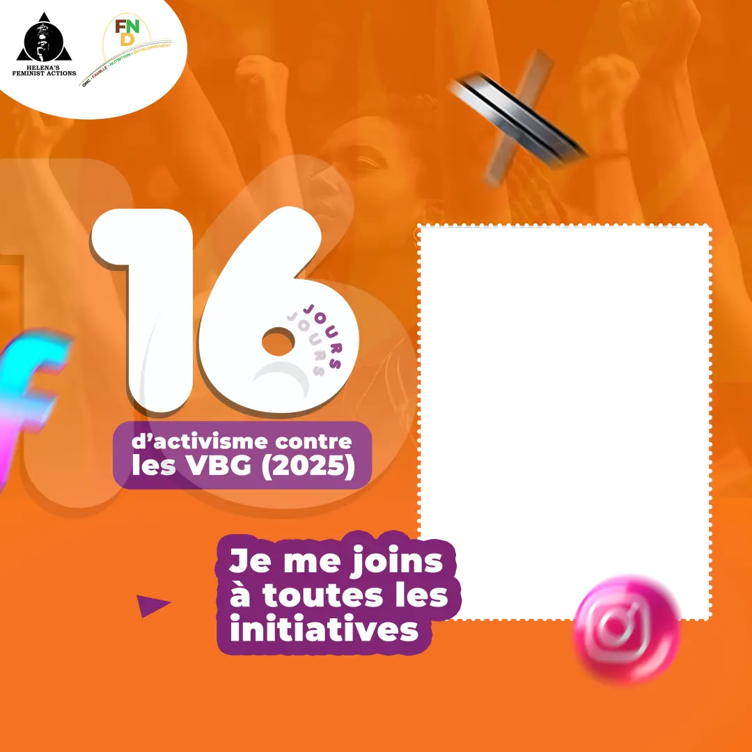 16 jours d'activisme contre les VBG