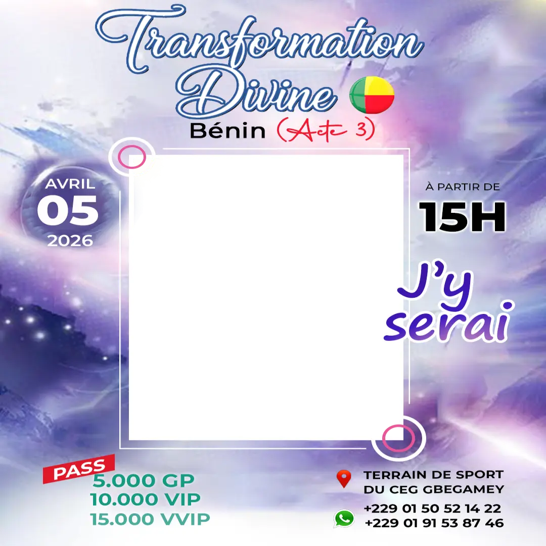 CONCERT TRANSFORMATION DIVINE ACTE 3 BENIN