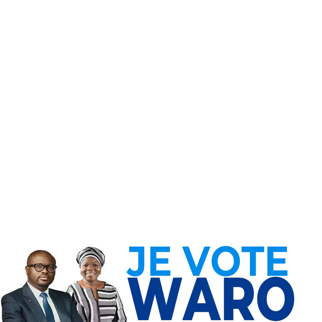 JE VOTE WARO